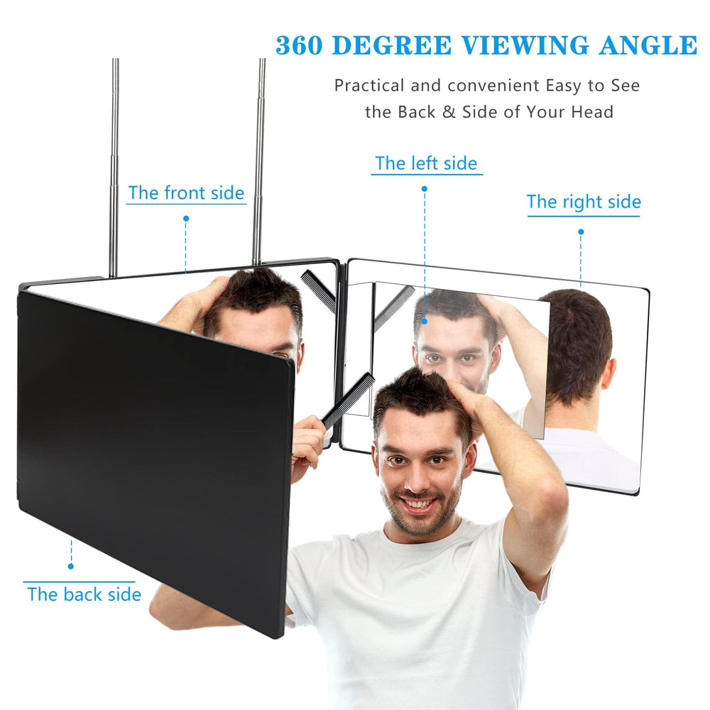 JANMPASK 3-Way Mirror portable design for travel touch-ups.