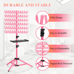 JANMPASK braiding rack with tool set included supports quick, professional touch-ups