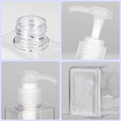 Jansburg pump bottle closeup leakproof and sturdy PETG construction