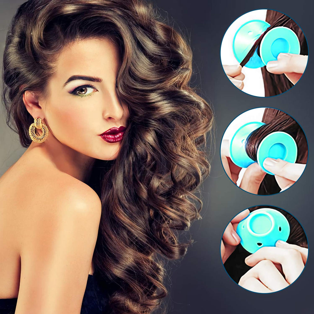 JANYUN night use hair roller set for overnight styling