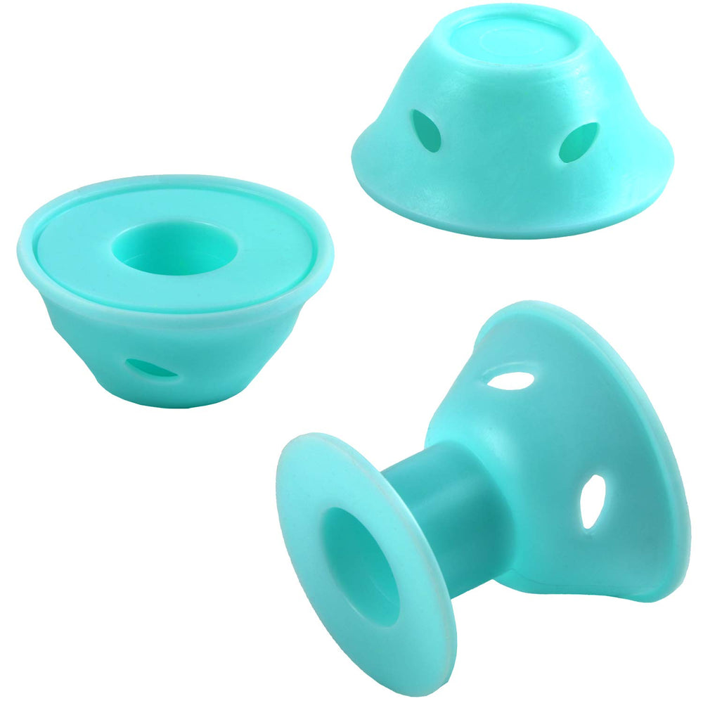 JANYUN silicone curlers soft non-slip for comfortable night curling