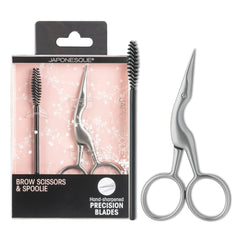 JAPONESQUE brow-scissors-precision-blade for clean trimming and defined brows.