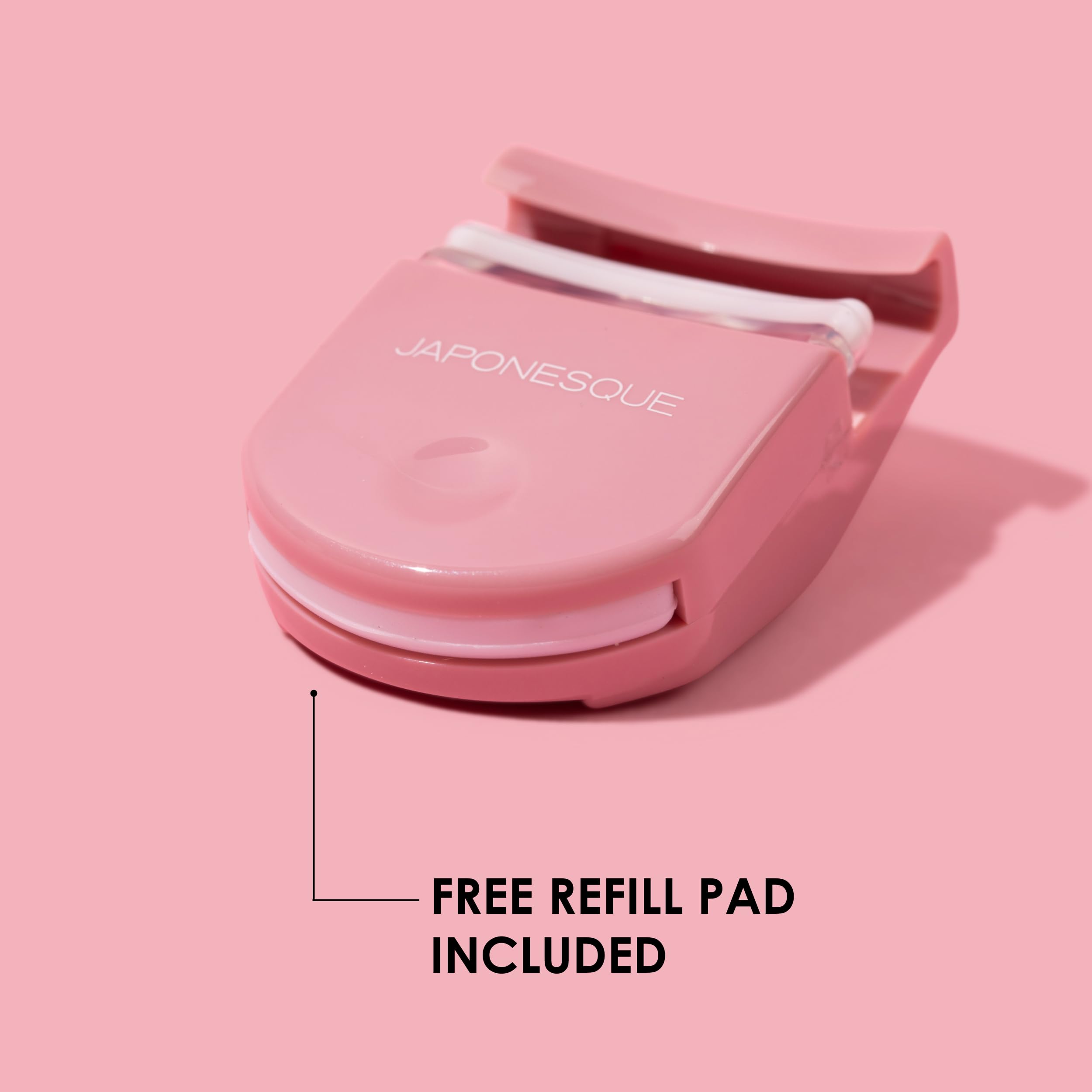 JAPONESQUE curler in purse for quick on-the-go touch-ups.
