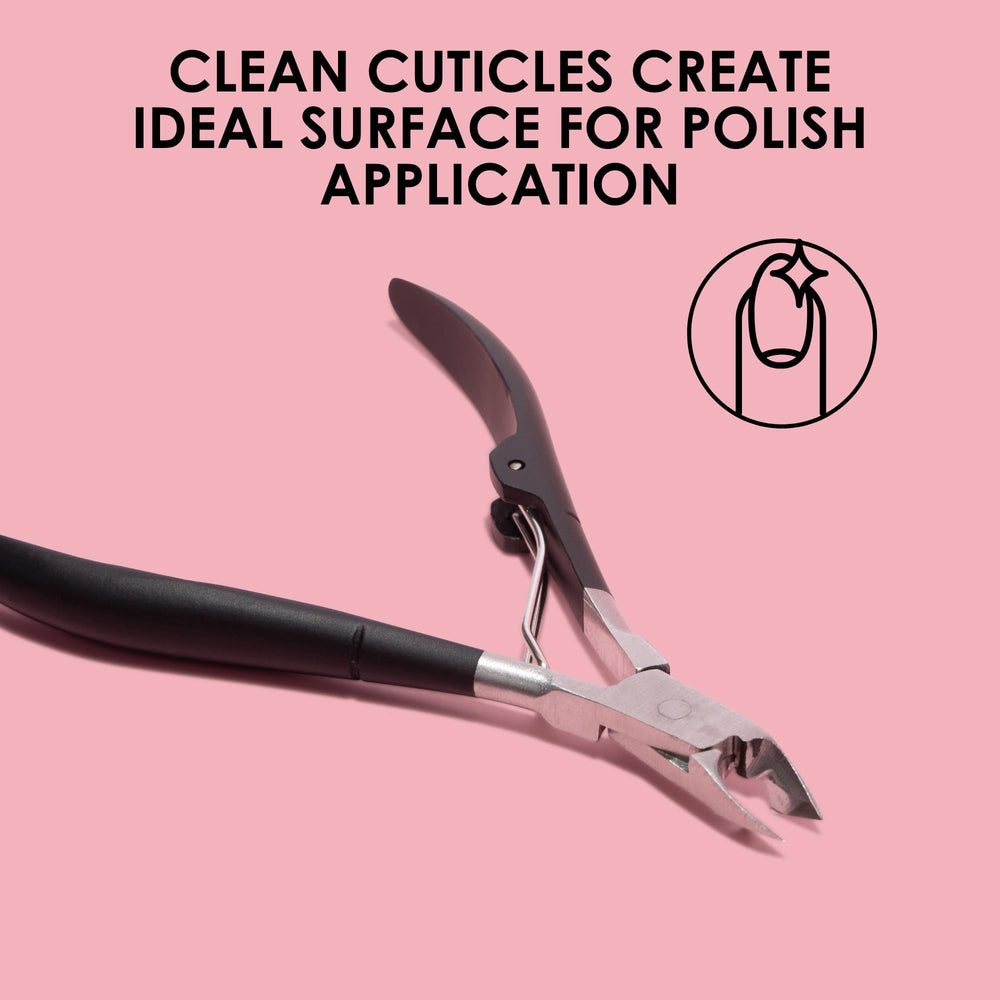 JAPONESQUE Cuticle Nipper Soft Touch care tips image guides cleaning and maintenance.