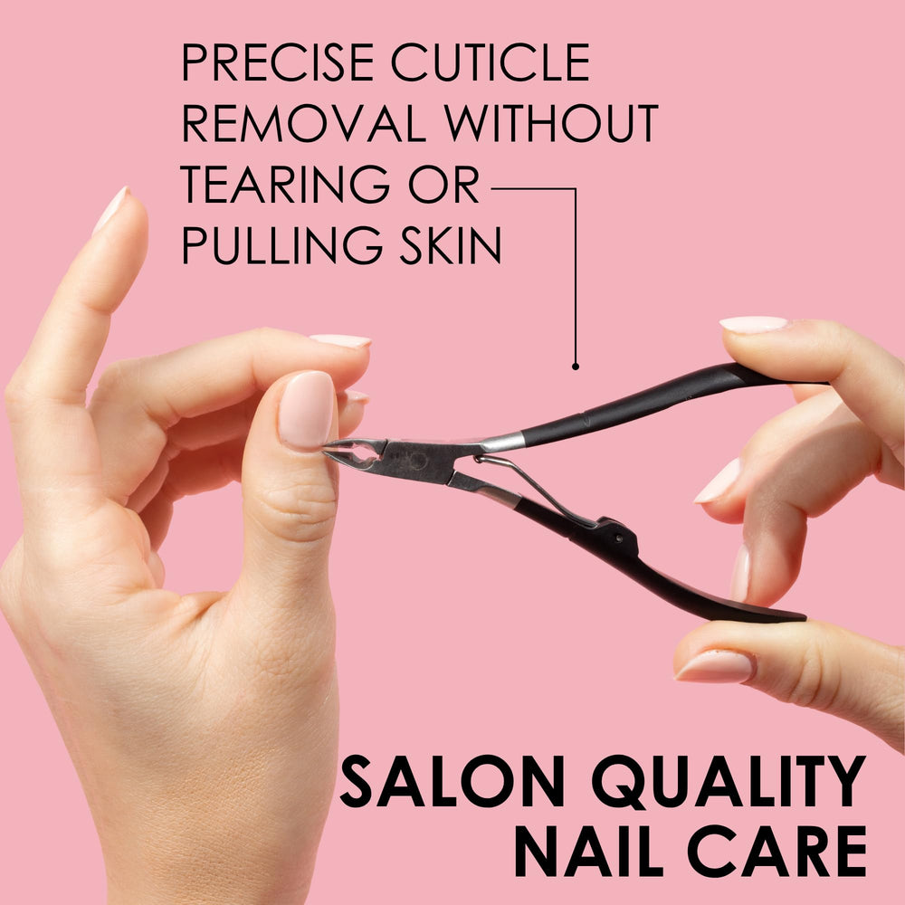 JAPONESQUE Cuticle Nipper Soft Touch stainless blades promise lasting performance and hygiene.