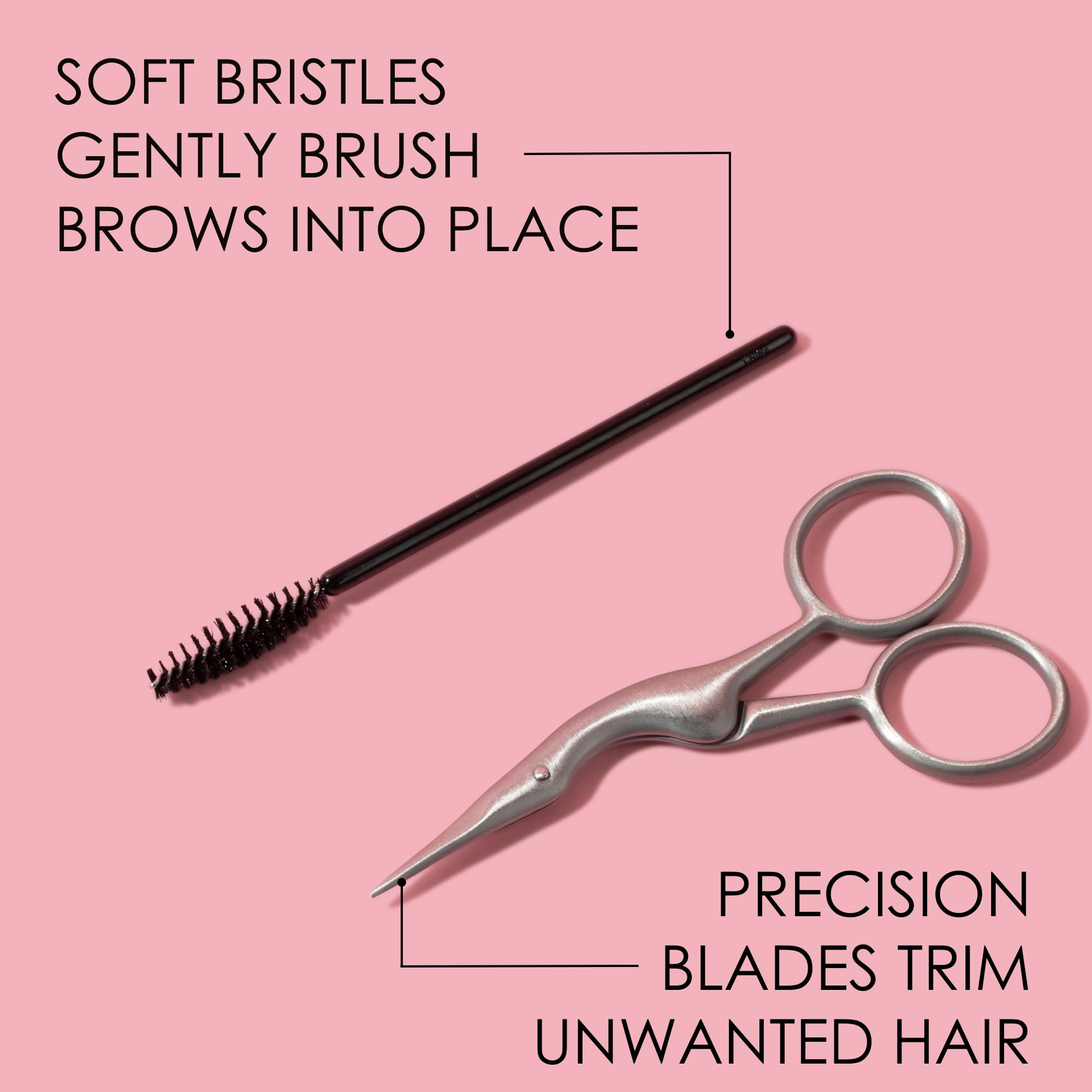 JAPONESQUE stainless-steel-scissors ensures durable, sharp blades for repeat use.