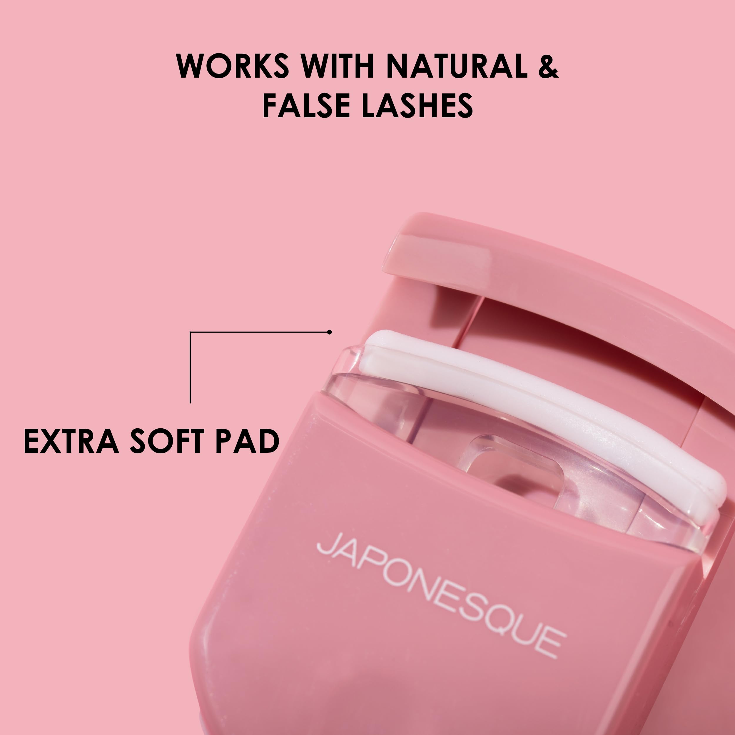 JAPONESQUE Go Curl pink edition for versatile travel looks.