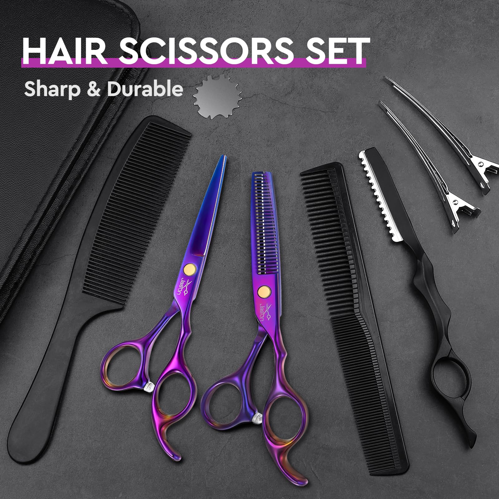 JASON Hair Scissors Pro carrying bag for tidy storage and travel readiness