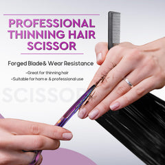 JASON Hair Scissors Pro razor included for detailing and edge finishing