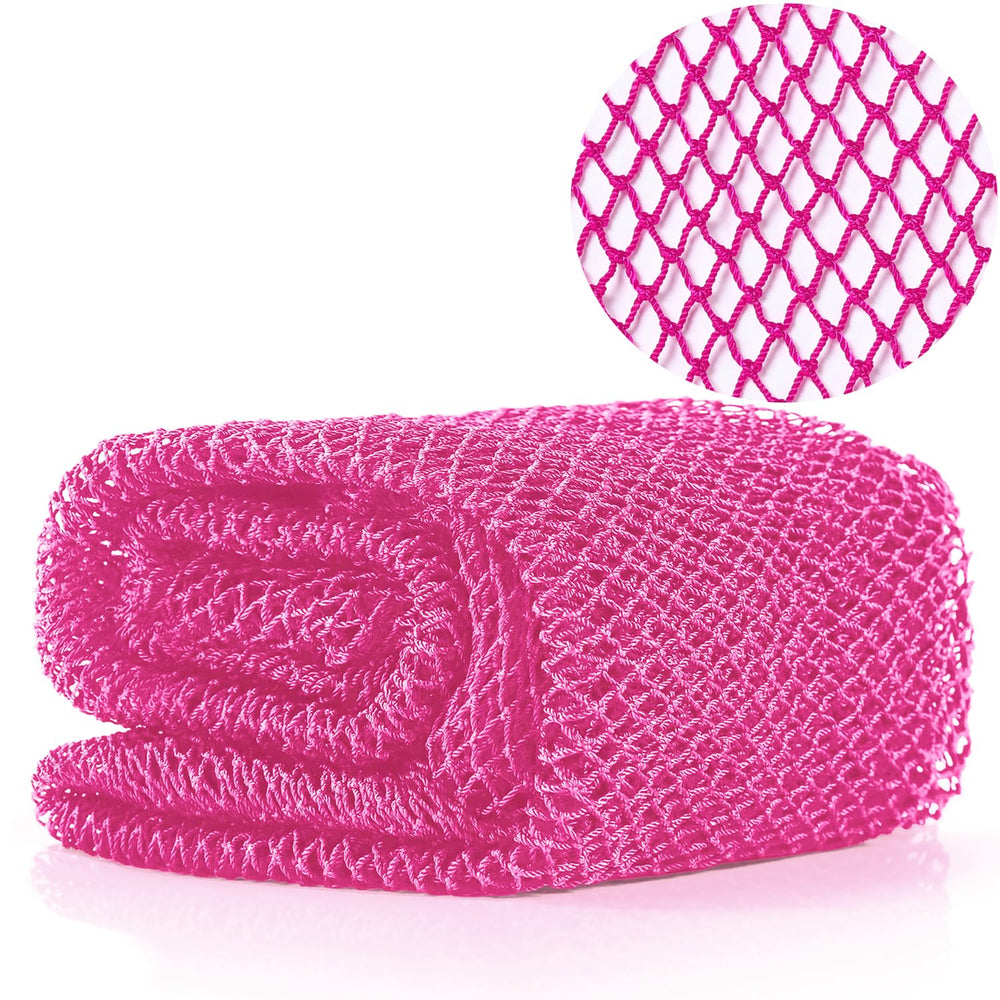 JASSINS African Net Sponge for full-body exfoliation and cleansing.