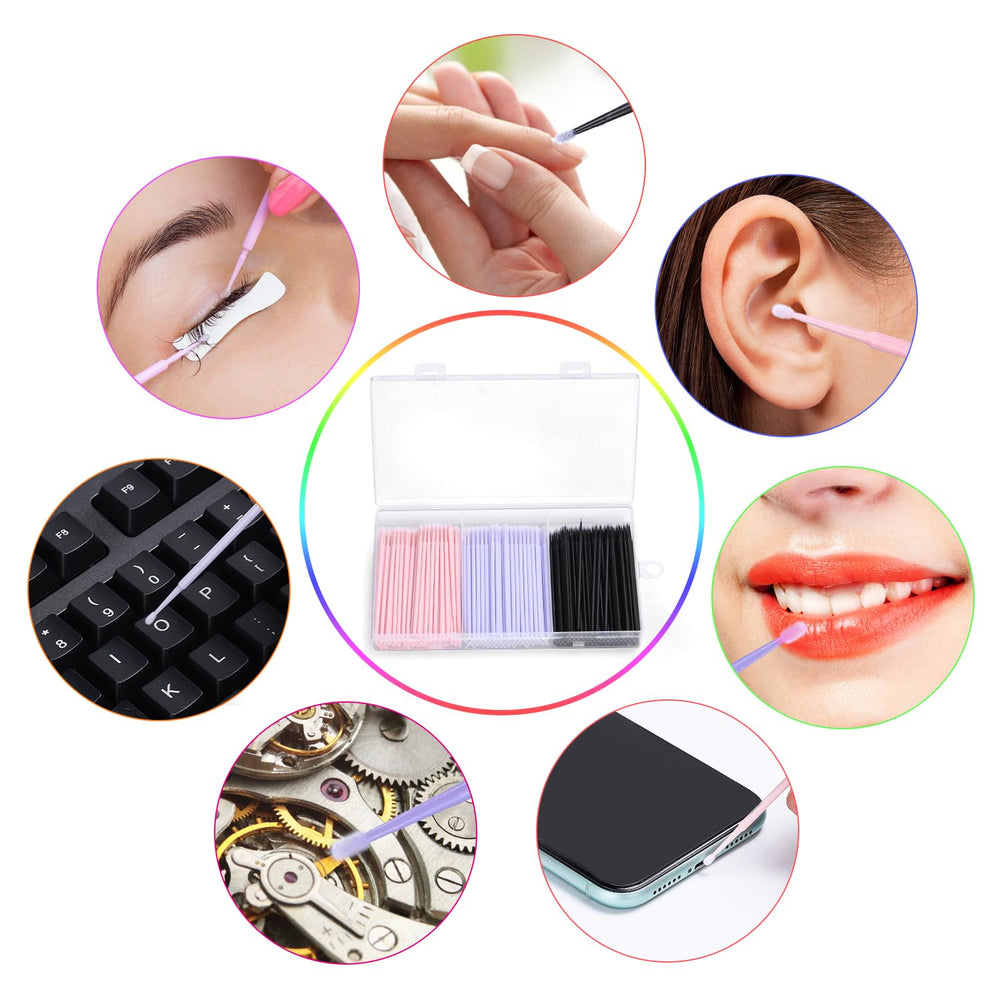 JASSINS microfiber-tip makeup-cleaning tool for precise blending.