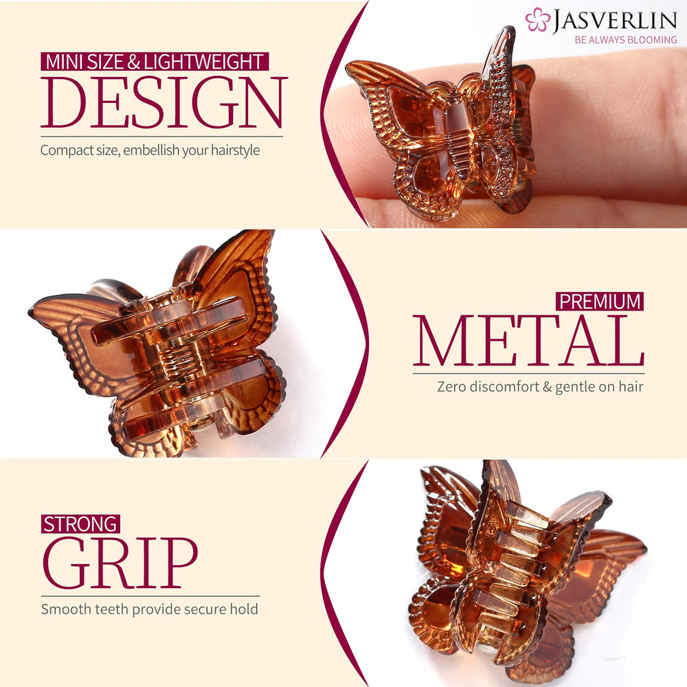 Closeup of JASVERLIN clip's metal springs demonstrates durability.