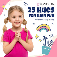 JASVERLIN no-pull hair ties provide comfortable, damage-minimizing grip for everyday wear