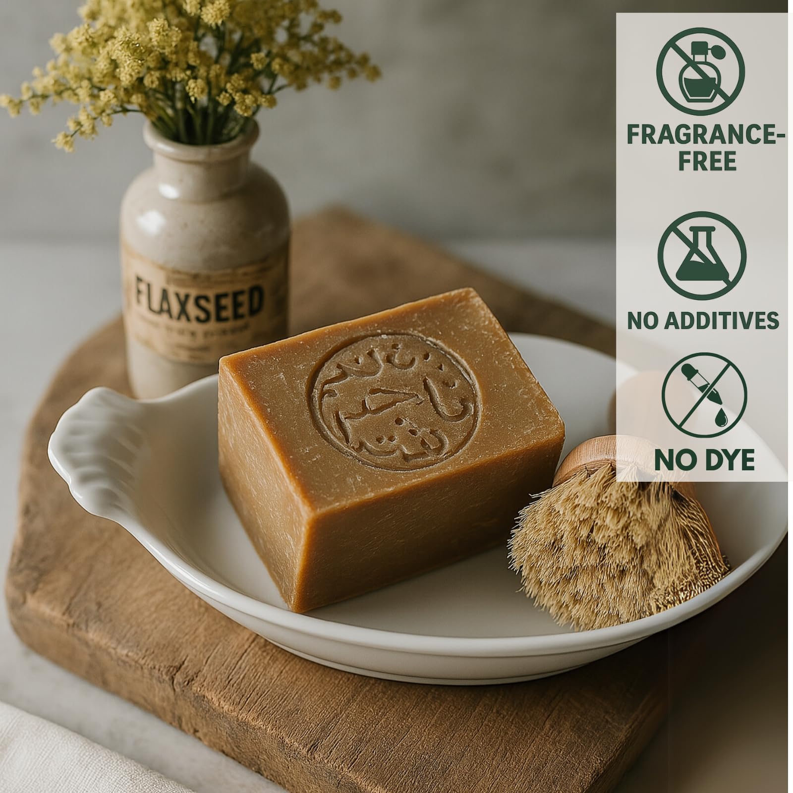 jatisse Aleppo soap traditional production closeup emphasizes craftsmanship.