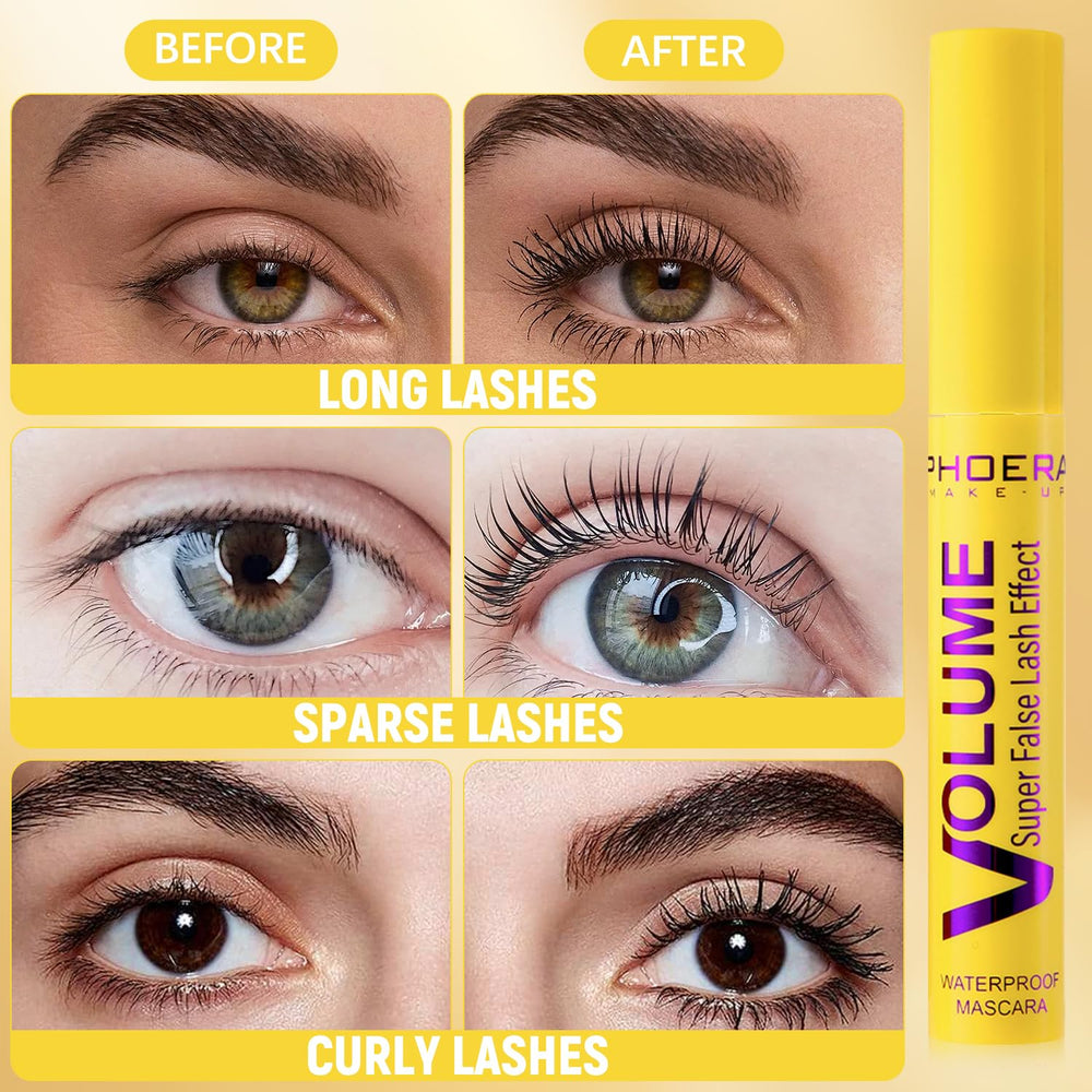 Javpav Bubble Mascara can be easily removed with warm water, protecting lashes.