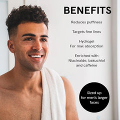 JAXON LANE BRO MASK ingredients bakuchiol caffeine collagen for gentle anti-aging support.