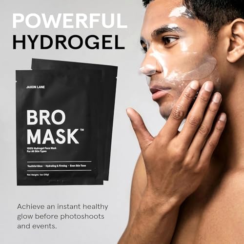 JAXON LANE Bro Mask two-piece design fits beard for easy coverage.