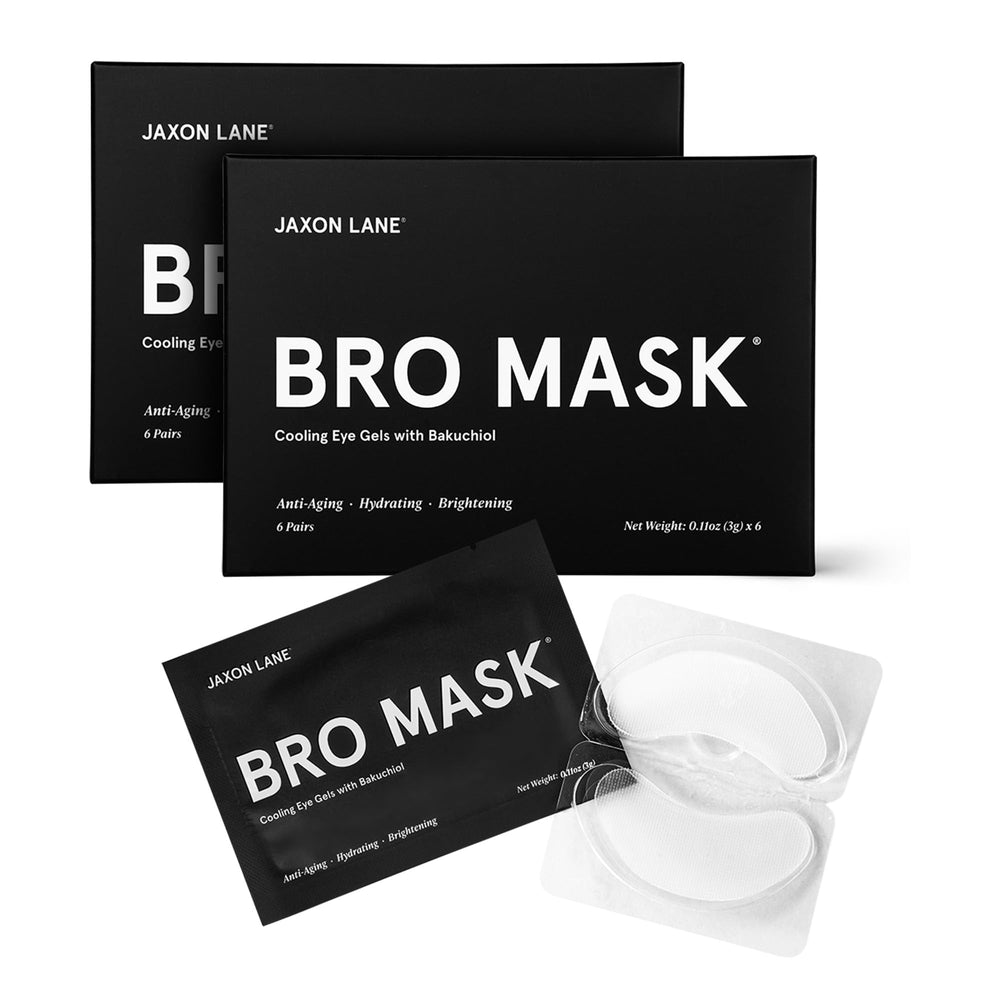 JAXON LANE BRO MASK box front view for convenient daily eye care.