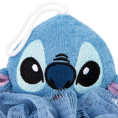 Jay Franco Disney Lilo & Stitch 2-piece loofah set offers gentle exfoliation for soft skin