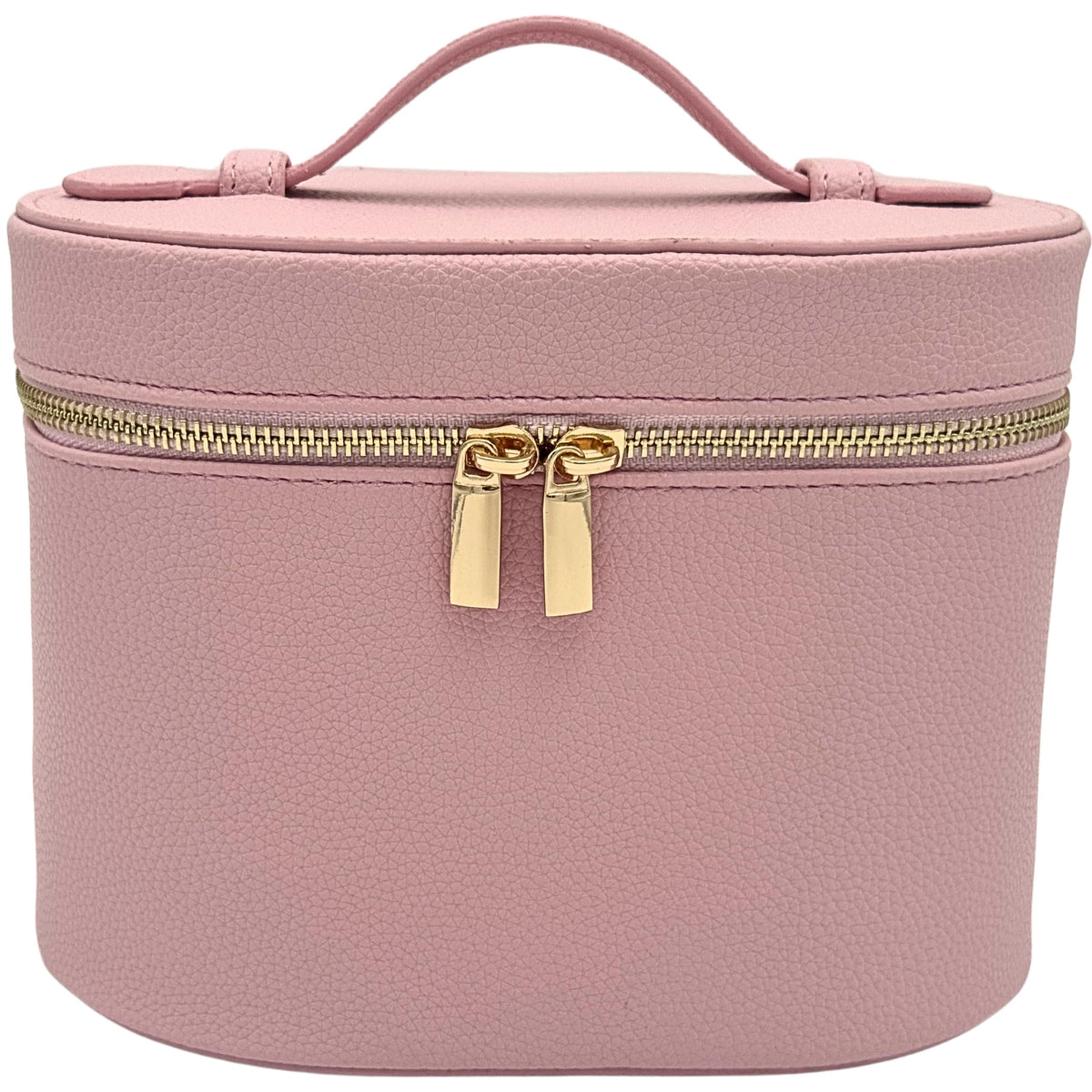 JAZD vanity case makeup bag top handle enables quick grab-and-go organization for travel
