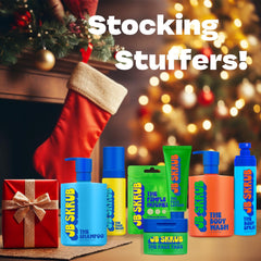 JB SKRUB body spray bottle provides all-day citrus freshness for active kids.