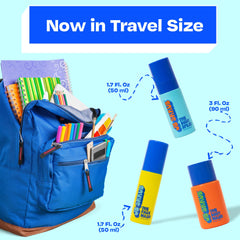 JB SKRUB Junior Travel Trio gentle face wash for fragrance-free daily cleansing.