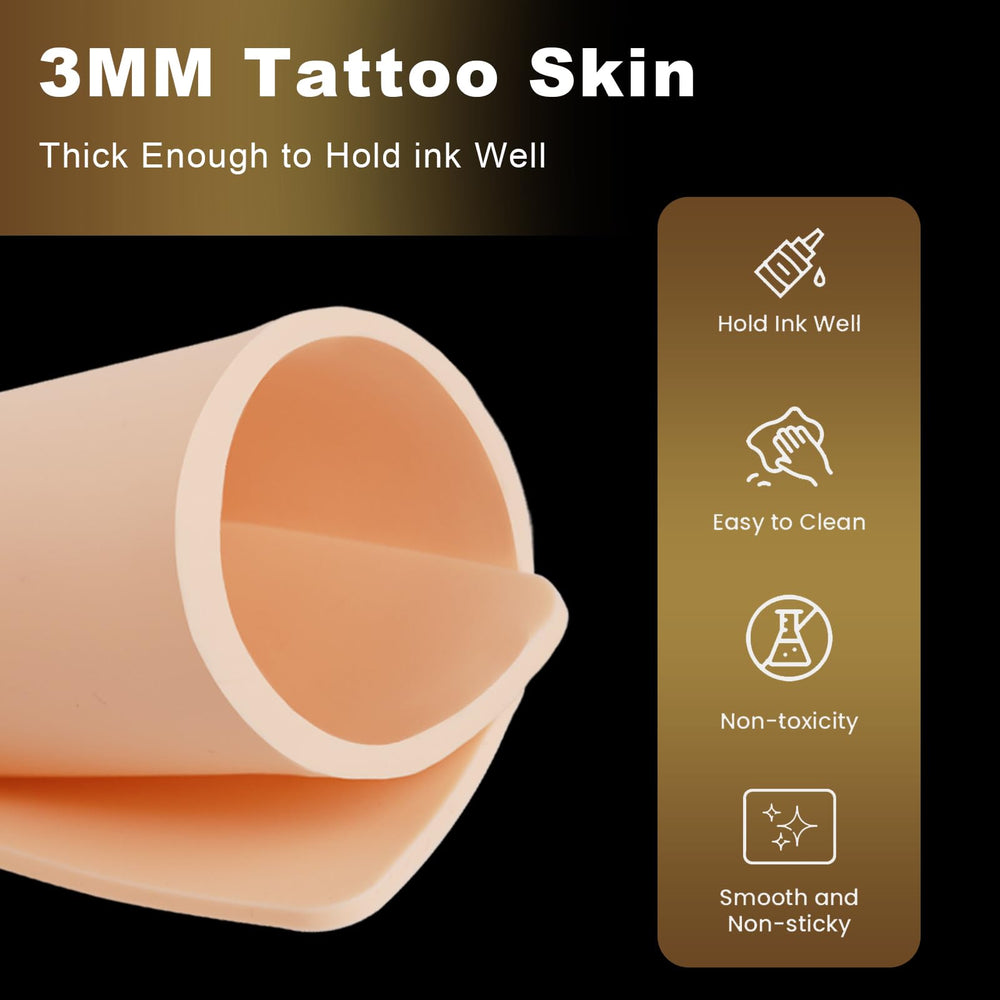 Jconly 3mm thickened fake skin closeup highlights realistic elasticity for depth control training.