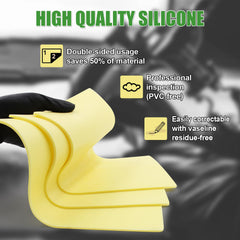 JCONLY tattoo skin 7.4 by 5.5 inches provides ample practice area for larger strokes.