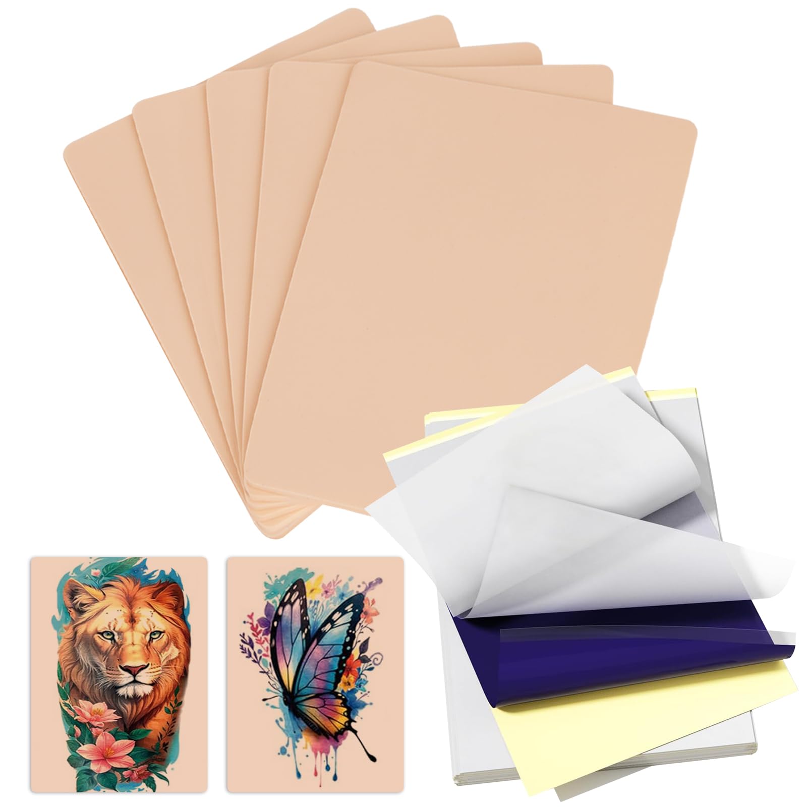 Jconly tattoo skins double sided silicone skin shows lifelike texture for practice
