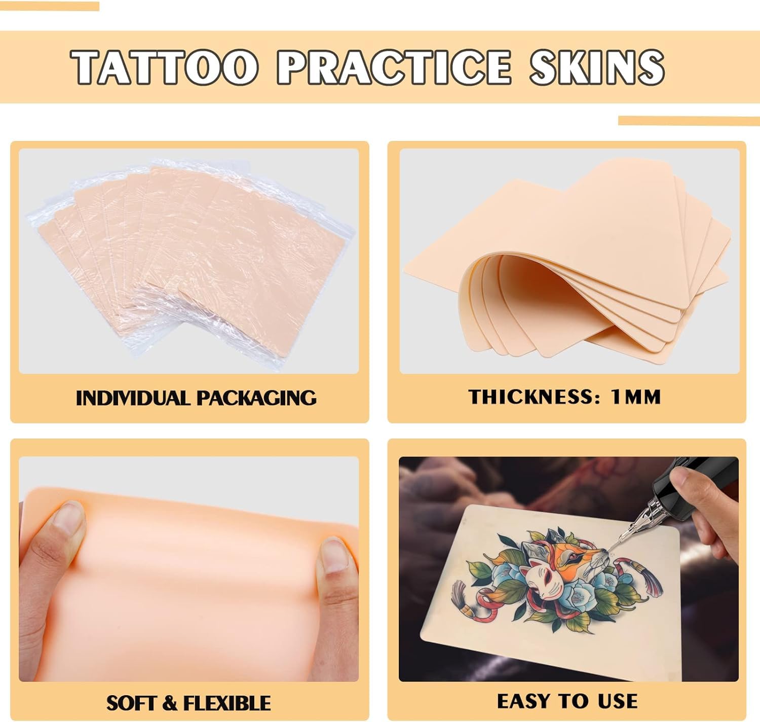 Jconly transfer paper 4 ply enables clean stencil transfers on practice skins