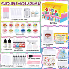 Jcoos lip gloss base and empty tubes on display for easy beginner-friendly mixing and application.