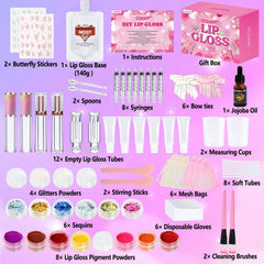 JCOOS pigment colors offer vibrant options for custom lip gloss blends.