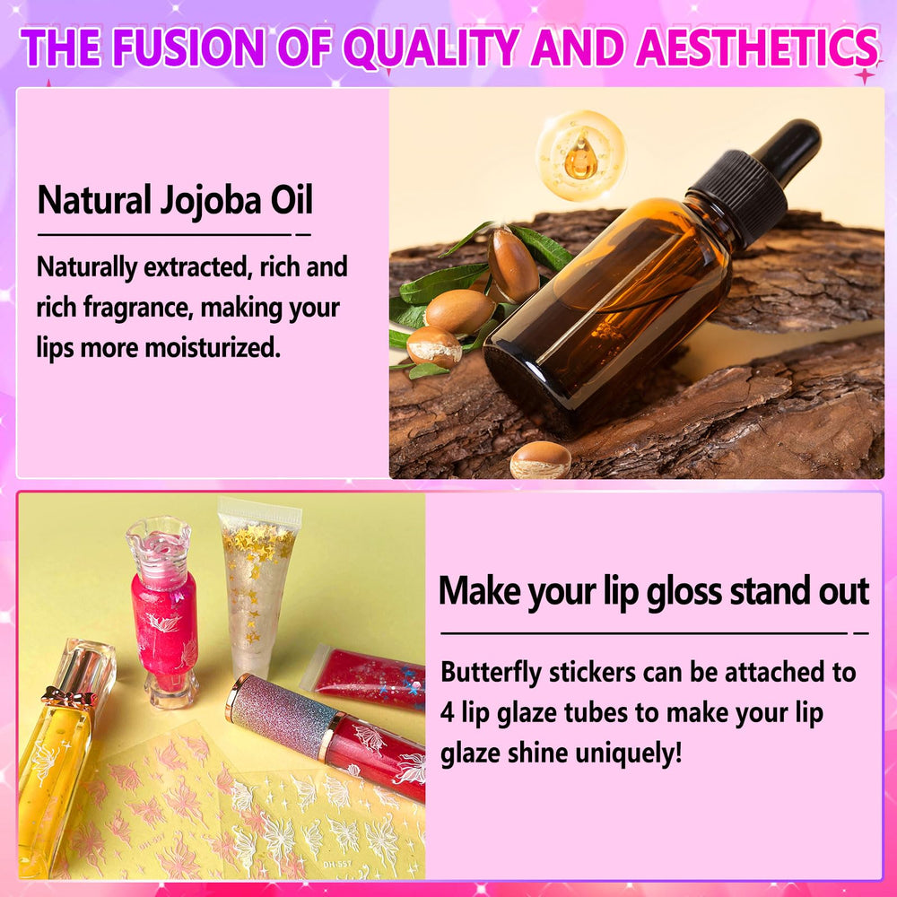 JCOOS mixing tools included support safe, beginner-friendly gloss making.