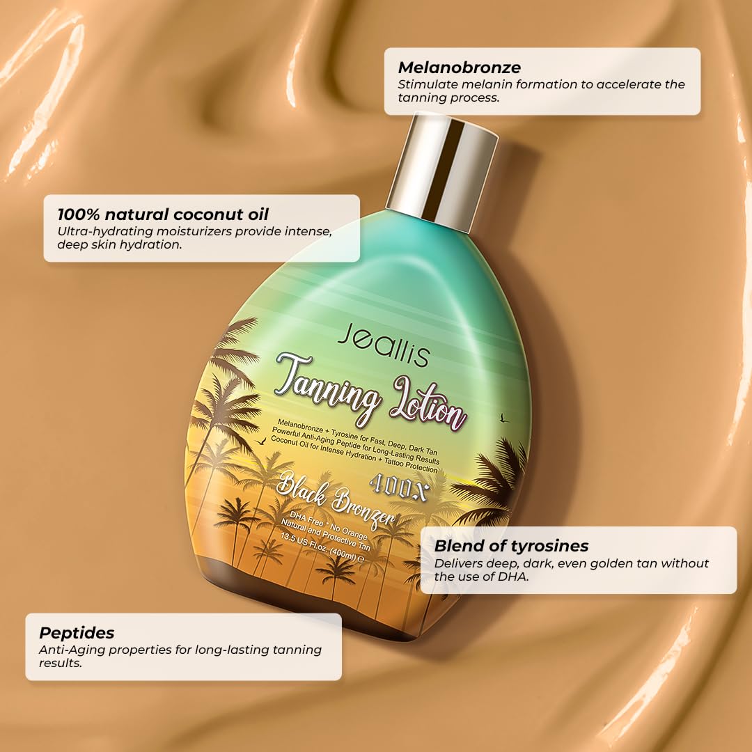Jeallis indoor-outdoor-tanning-bed-lotion-swirl shows even coverage for consistent color.