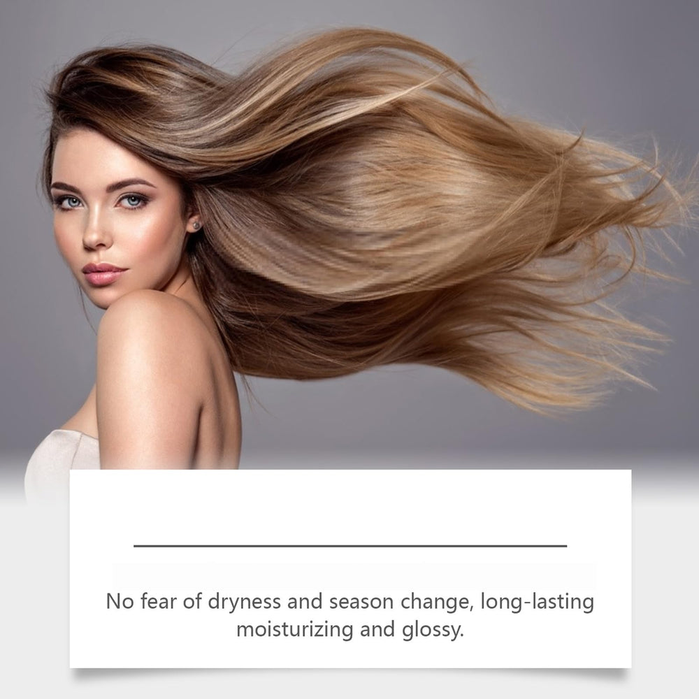 Jeamoen Polypeptide Keratin Apply Hair Massage demonstrates nutrient absorption during treatment.