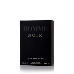 Jean Marc Paris Homme Noir cap-open view hints at easy, quick application before events.
