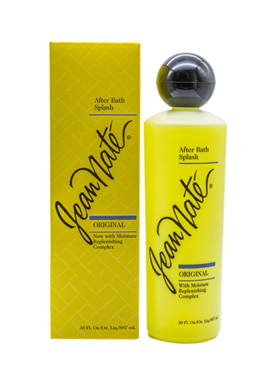 Jean Nate Revlon After Bath Splash bottle front view for classic post-shower freshness