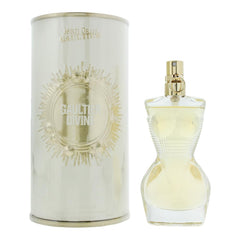 Jean Paul Gaultier Divine bottle highlights a luxurious floral scent for day or evening wear.