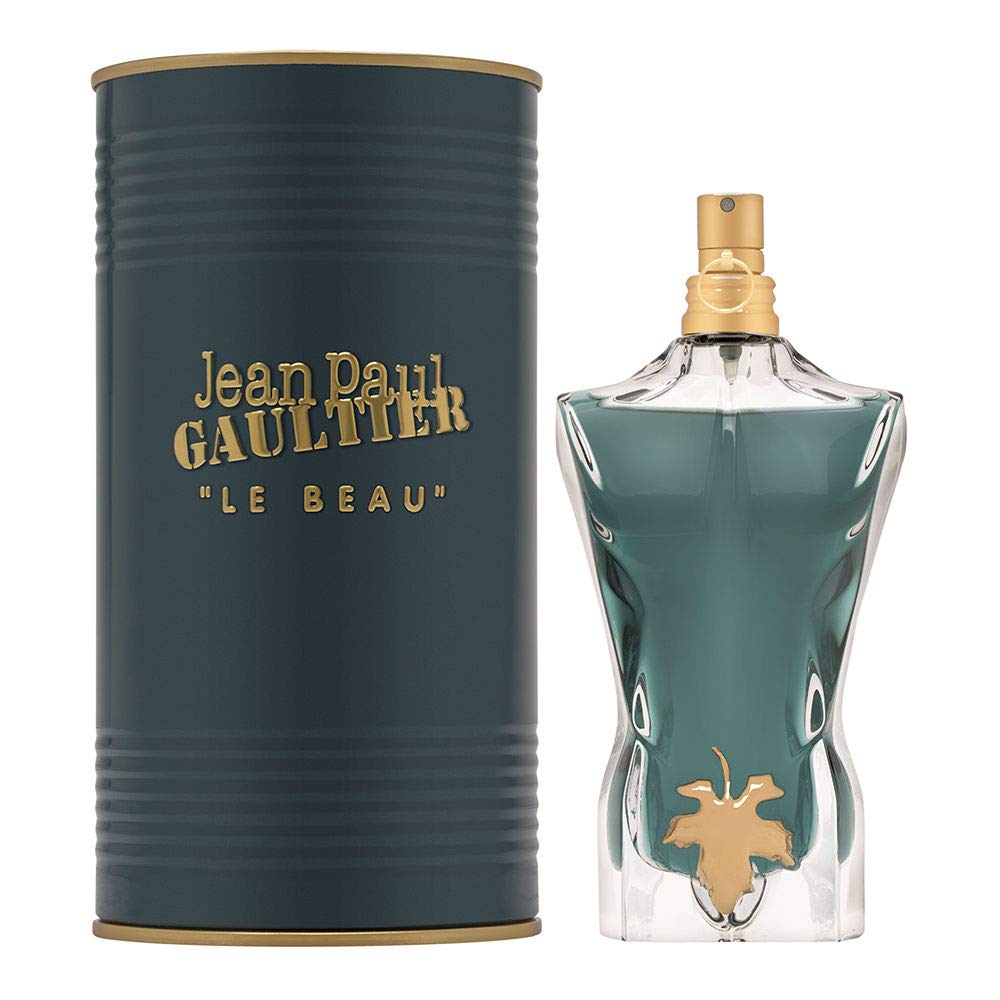 Le Beau bottle front signals confident daily wear with fresh bergamot.
