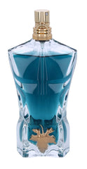 Jean Paul Gaultier Le Beau bottle texture highlights woody character.