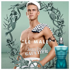 Jean Paul Gaultier Le Male atomizer mist for easy application.