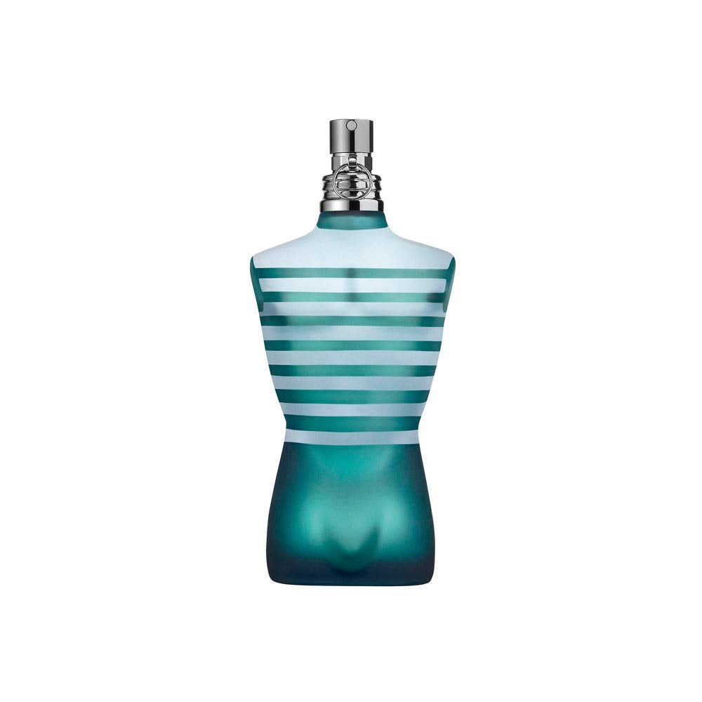 Jean Paul Gaultier Le Male EDT packaging and spray showcases premium presentation for lasting impressions