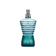 Jean Paul Gaultier Le Male EDT packaging and spray showcases premium presentation for lasting impressions