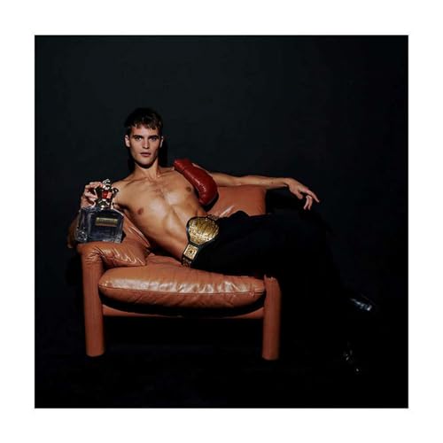 Jean Paul Gaultier Scandal EDT bottle with regal glass, confident nights.