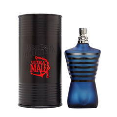 Jean Paul Gaultier Ultra Male Intense bottle, showcasing rich fragrance for daily use and evenings.
