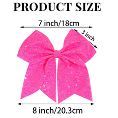 Jeffan bright pink sequin detail highlights glittery texture for on-field routines