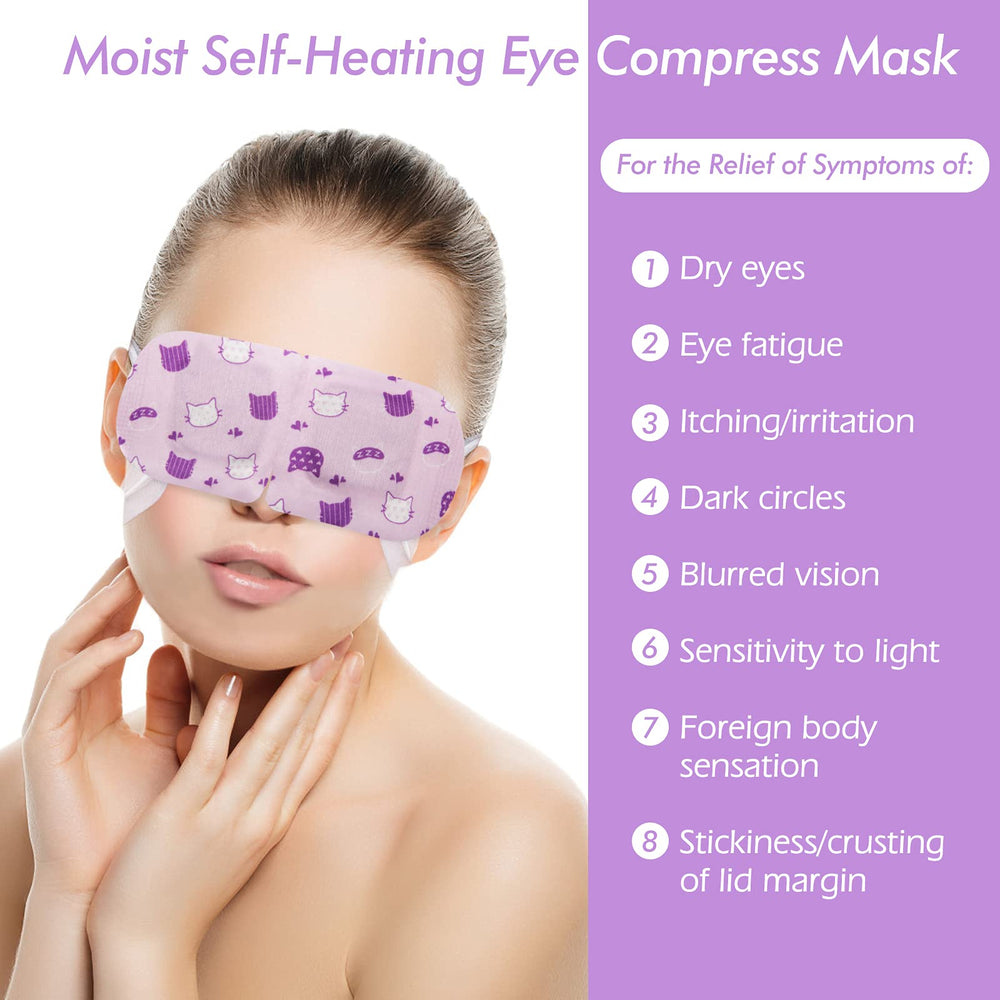 Jekeno Steam Eye Mask demonstrates consistent heat therapy for lasting warmth.