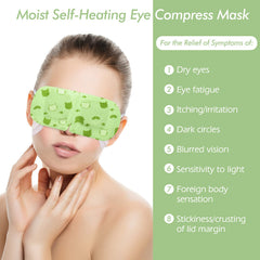 Jekeno Steam Eye Mask moist-heat technology delivers gentle eye comfort.