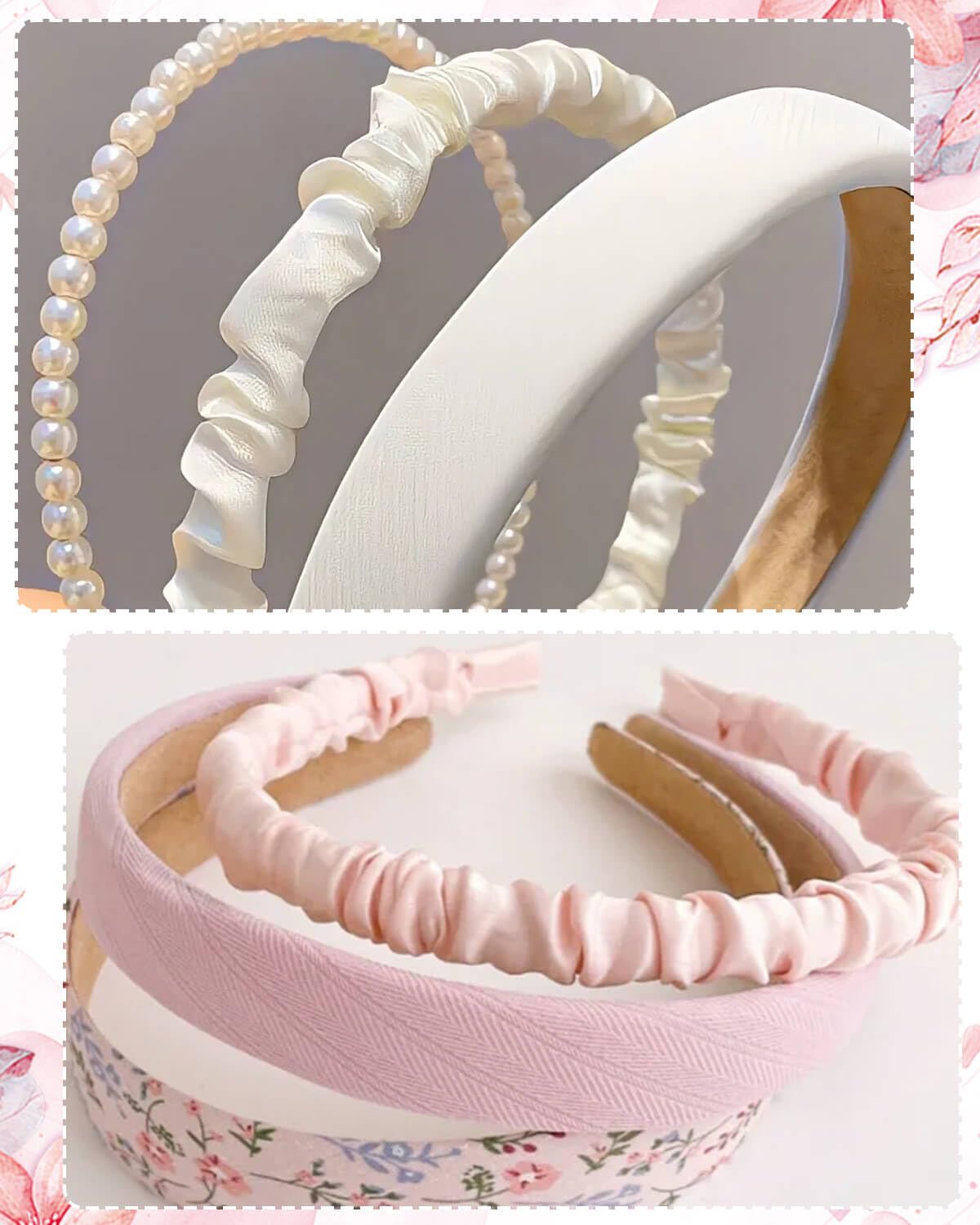 Diadema JELIEE con patrón de cuadros, estilo moderno diario.