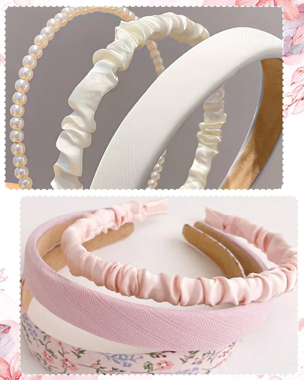 Diadema JELIEE con patrón de cuadros, estilo moderno diario.